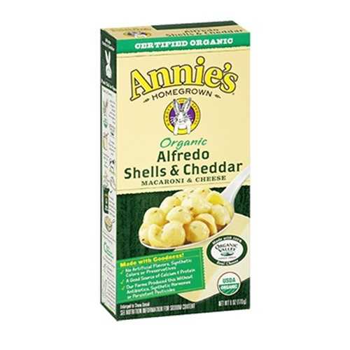 Annie's Alfredo Shells & Cheddar (12x6 Oz)