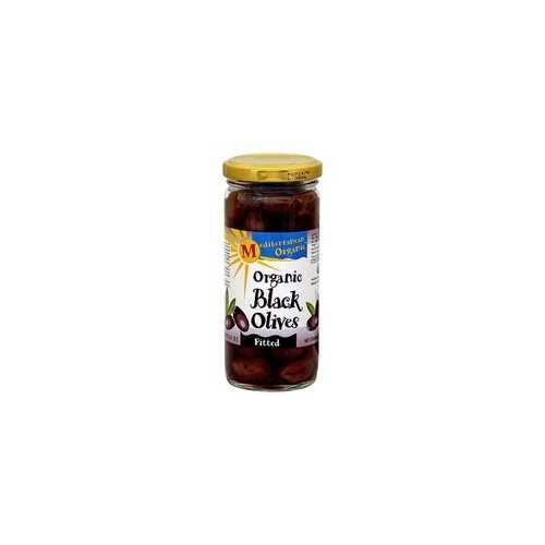 Mediterranean Organics Ripe Pitted Black Olives (12x8.1Oz)