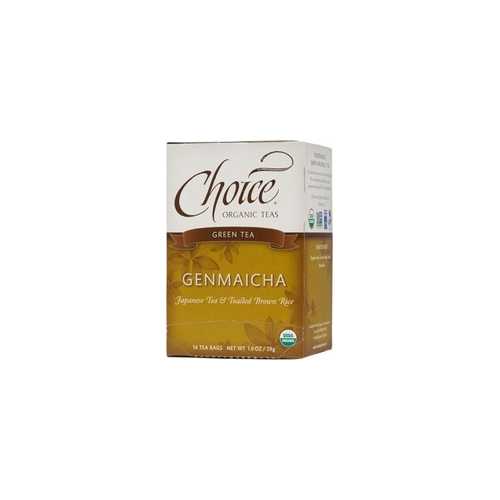 Choice Organic Teas Genmaicha Green with Toasted Brown Rice (6x16 Bag)