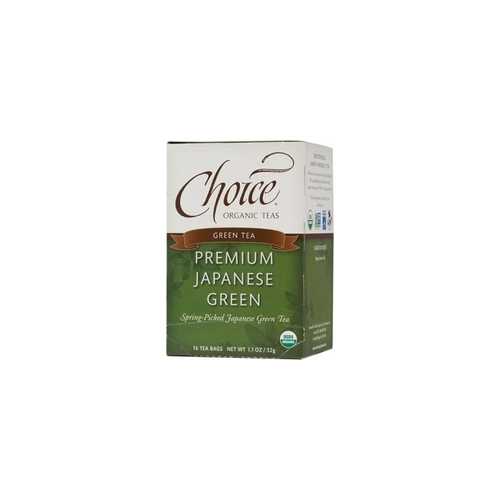 Choice Organic Teas Premium Japanese Green (6x16 Bag)