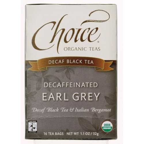 Choice Organic Teas Decaf Earl Grey (6x16 Bag)
