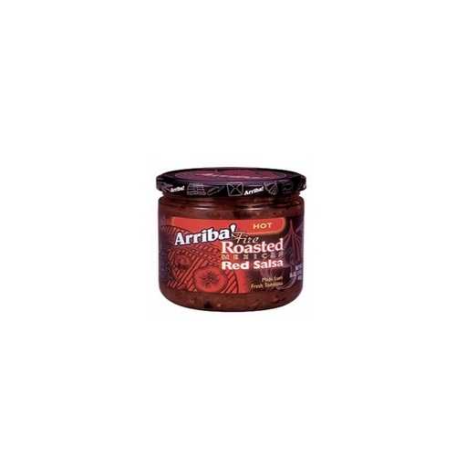 Arriba! Fire Roasted Mexican Red SalsaHot (6x16Oz)