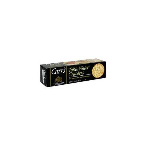 Carr's Table Water Crackers (12x4.25Oz)