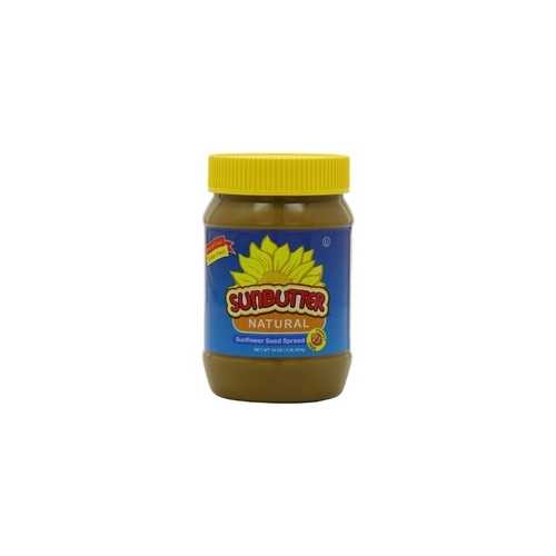 Sunbutter Natural Sunflower Seed Spread (6x16Oz)