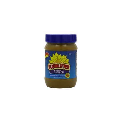 Sunbutter Natural Crunch Sunflower Seed Spread (6x16Oz)