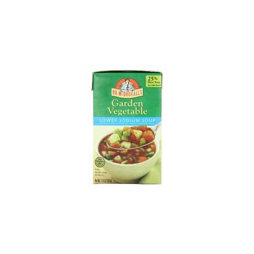 Dr. McDougall's Light Sodium Garden Vegetable Soup (6x17.9Oz)