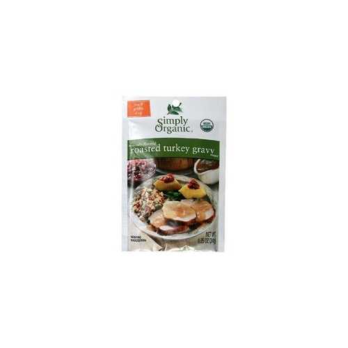 Simply Organic Roasted Turkey Gravy, Seasoning Mix (12x0.85Oz)