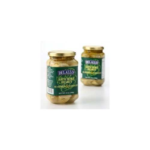 De Lallo Marinated Artichoke Hearts (12x6 Oz)