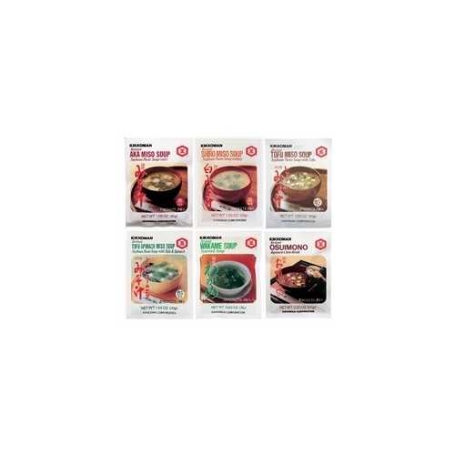 Kikkoman Instant Soup Value PackMiso-Tofu Soup (12x1.05Oz)