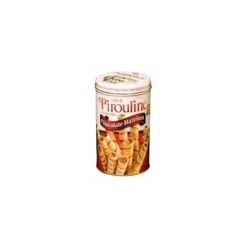 De Beukelaer Chocolate Hazelnut Pirouline Rolled Wafers (6x14Oz)