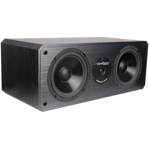 BIC America DV62CLR-S 175-Watt 2-Way 3-Driver 6.5-Inch Center Channel Speaker