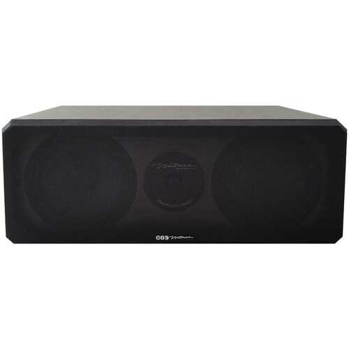 BIC America DV62CLR-S 175-Watt 2-Way 3-Driver 6.5-Inch Center Channel Speaker
