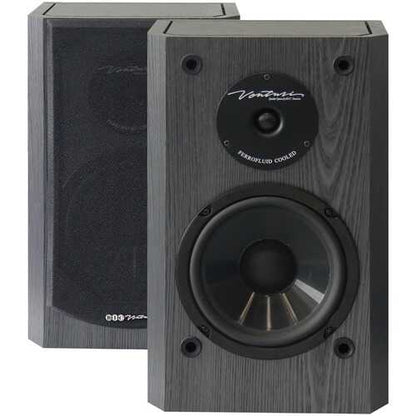 BIC America DV62SIB 175-Watt 2-Way 6.5-Inch Bookshelf and Surround Speakers