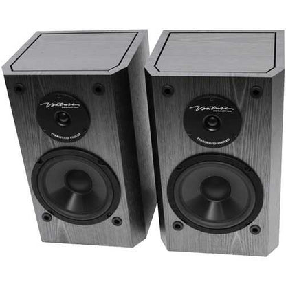 BIC America DV62SIB 175-Watt 2-Way 6.5-Inch Bookshelf and Surround Speakers