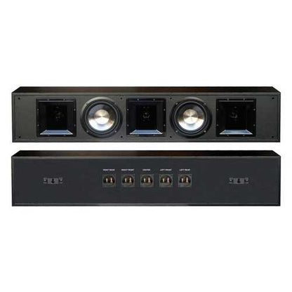 BIC America FH56-BAR Formula Series FH56-BAR Dual 6-1/2-Inch 625-Watt Patented Sound Bar with 5 Discrete Channels