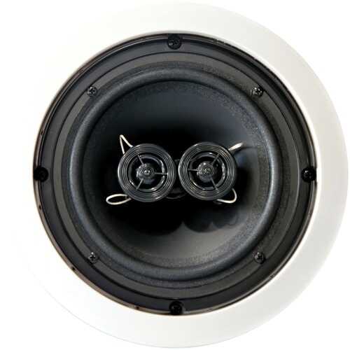 BIC America MSR6D 100-Watt 6.5" Dual Voice-Coil Stereo In-Ceiling Speaker