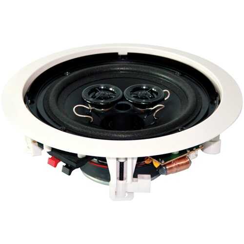 BIC America MSR6D 100-Watt 6.5" Dual Voice-Coil Stereo In-Ceiling Speaker