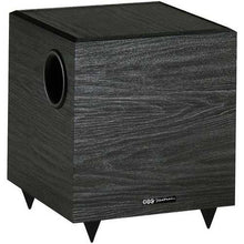 Charger l&#39;image dans la galerie, BIC America V80 100-Watt 8-Inch Down-Firing Powered Subwoofer for Home Theater and Music
