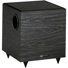 Charger l&#39;image dans la galerie, BIC America V80 100-Watt 8-Inch Down-Firing Powered Subwoofer for Home Theater and Music
