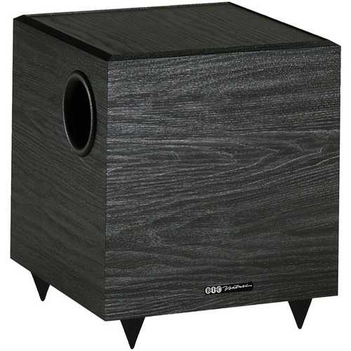 BIC America V80 100-Watt 8-Inch Down-Firing Powered Subwoofer for Home Theater and Music