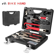 Load image into Gallery viewer, BIKEHAND Bicycle 18 in 1 Toolbox Professional Maintenance Service Tool Kit mtb road Bike Multi-function Repair Tools YC-728
