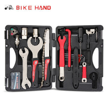 Load image into Gallery viewer, BIKEHAND Bicycle 18 in 1 Toolbox Professional Maintenance Service Tool Kit mtb road Bike Multi-function Repair Tools YC-728

