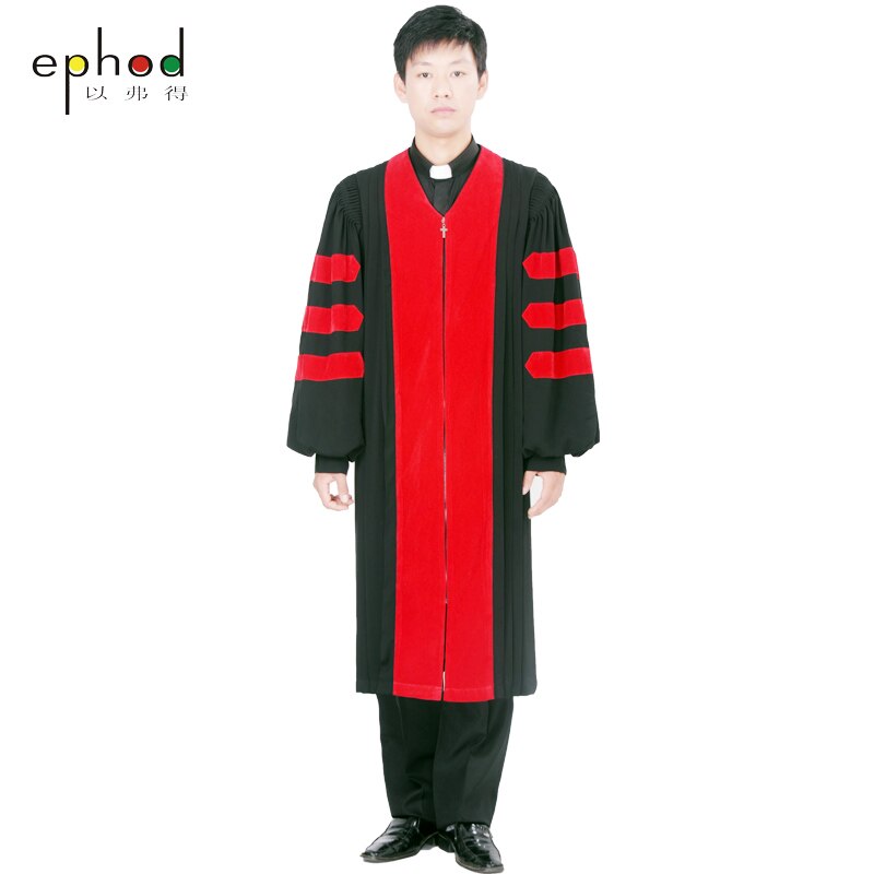 Black Choir Cassocks Altar Server Acolyte Church Clergy Priest Vestments Padre Robe tonaca pretre peignoir priester gewand