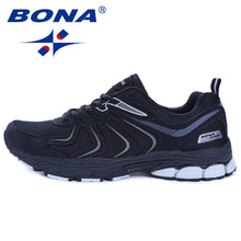 Load image into Gallery viewer, BONA New Arrival Hot Style Men Running Shoes Lace Up Breathable Comfortable Sneakers Outdoor Walking Footwear Men Free Shipping
