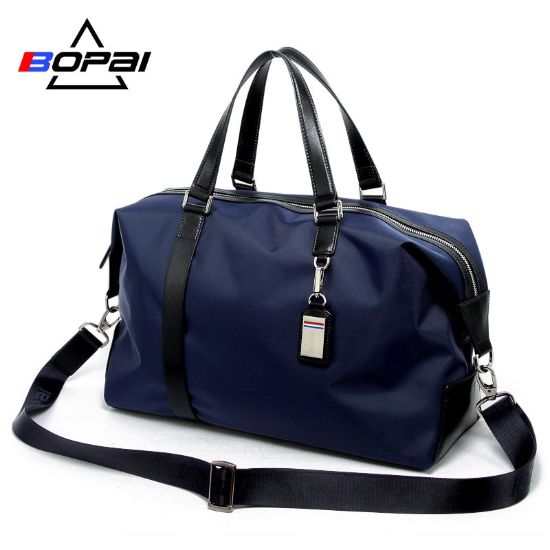 BOPAI Men Travel Bag Large Capacity Multifunctional Hand Bag Tote Shoulder Travel Bags Luggage Female Waterproof Duffle Handbag