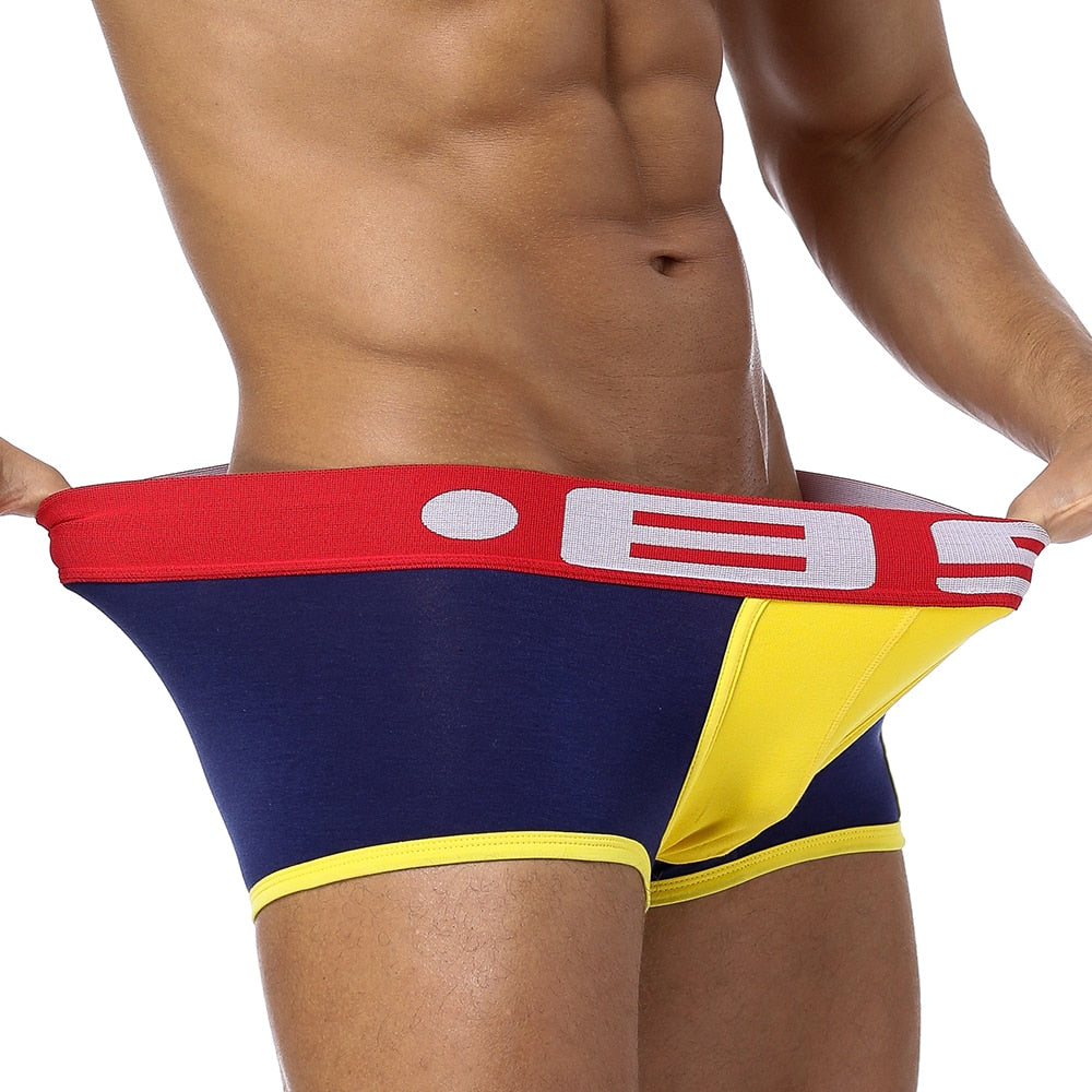 BS Cotton Boxershorts Men Comforable Panties Set трусы мужские боксеры  Gay Sexy Underwear Man Boxer 5Color Free Shiping
