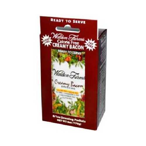 Walden Farms Creamy Bacon Drsg Pkt (6x1OZ )