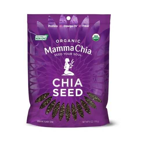 Mamma Chia Organic Black Chia Seeds (8x6 OZ)