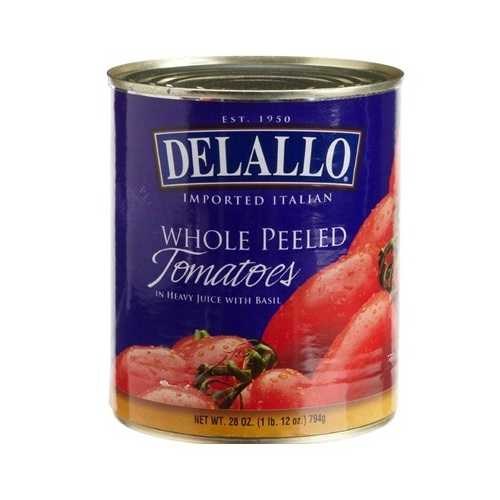 De Lallo Italian Peeled Tom (12x28OZ )
