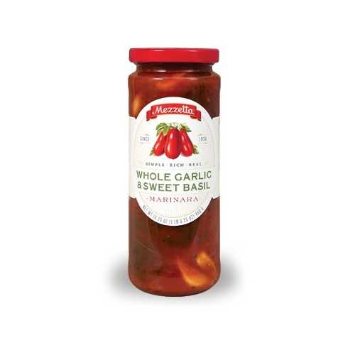 Mezzetta Marinara Whole Garlic & Sweet Basil Sauce (6x16.25 OZ)