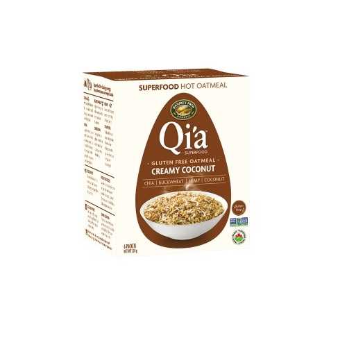 Nature's Path Qi'a Superfoods Hot Oatmeal Creamy Coconut  (6x8 OZ)