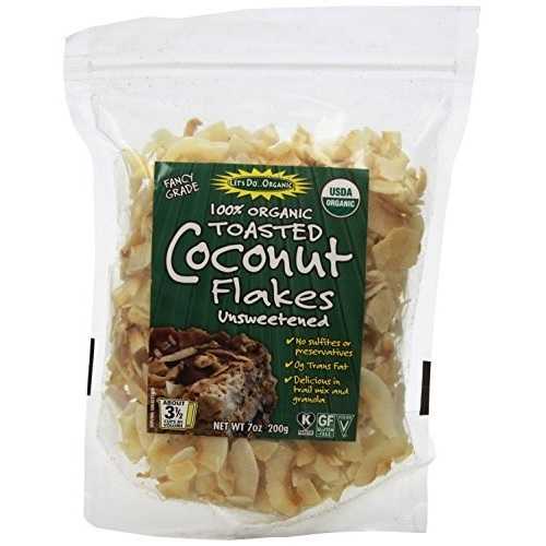 Let's Do Organics Organic Toasted Coconut Flakes (12x7 OZ)