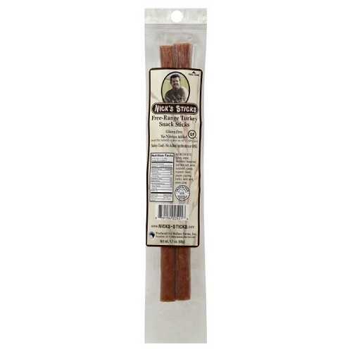 Nick's Sticks Free Range Turkey Snack Sticks (25x1.7 OZ)