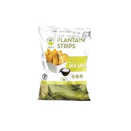 Artisan Tropic Plantain Strips with Sea Salt (12x4.5 OZ)