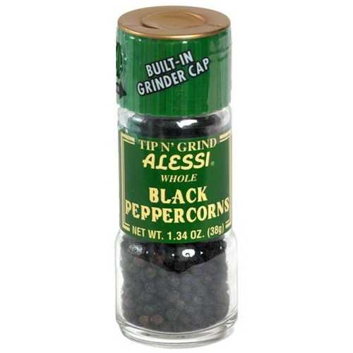 Alessi Black Peppercorn Grinder (6x1.34OZ )