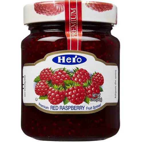 Hero Raspberry Fruit Spread  (8x12 OZ)
