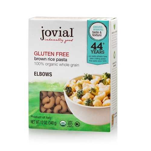 Jovial Gluten Free Brown Rice Pasta Elbows (12x12 OZ)