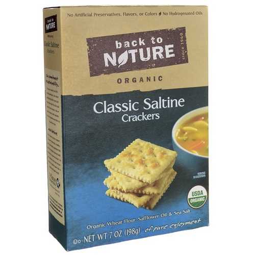 Back To Nature Organic Classic Saltine Crackers  (6x7 OZ)