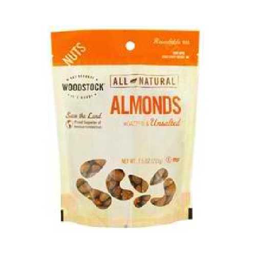 Woodstock Roasted N/S Almonds (8x7.5OZ )