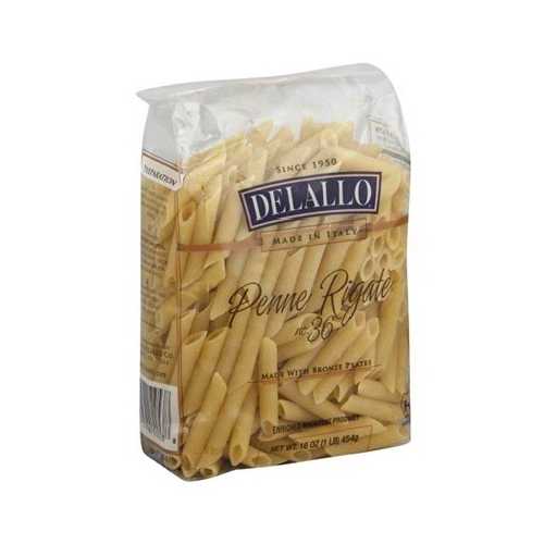 De Lallo Penne Rigata Bag (16x16OZ )