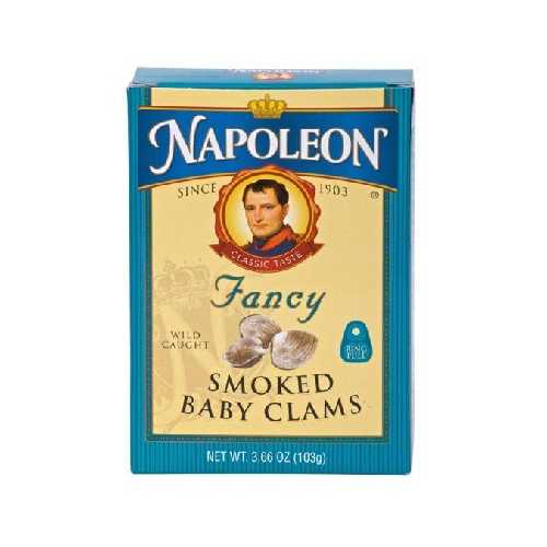 Napoleon Co. Baby Clams Smoked (1x3.66OZ )