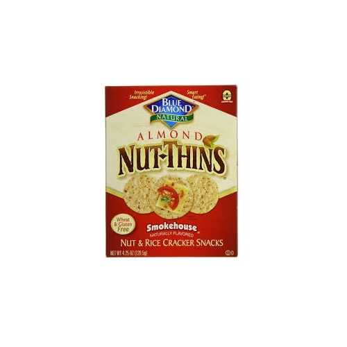 Blue Diamond Smokehouse Almond Nut Thins (12x4.25OZ )