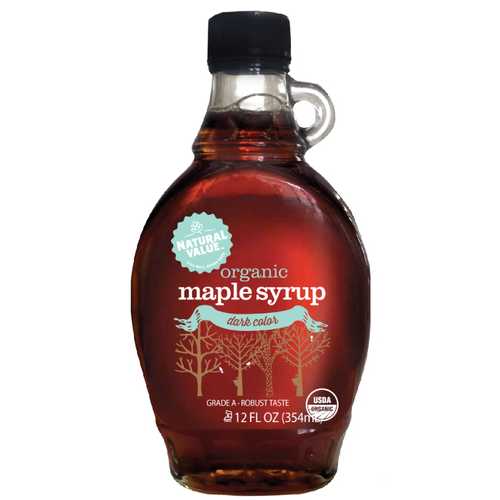 Natural Value "A" Organic Maple Syrup (12x12OZ )