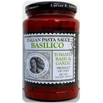 Cucina & Amore Tom Basilico Pasta Sauce (6x16.8OZ )