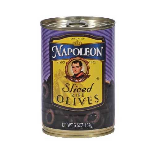 Napoleon Co. Sliced Black Olives (12x6.5OZ )