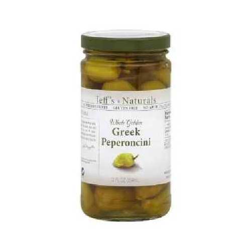 Jeff's Naturals Peperoncini Greek (6x12OZ )